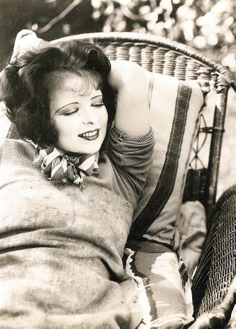 Clara Bow On The Set Of Wings 1927 Silent Film Stars Silent Movie
