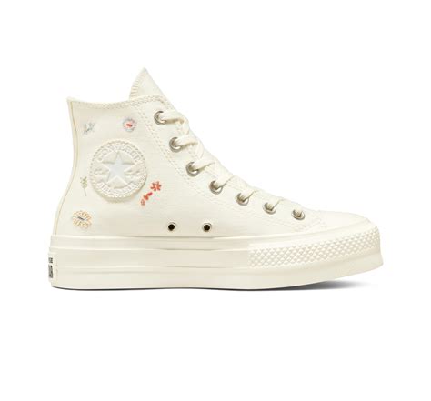 Converse Chuck Taylor All Star Lift Platform Embroidered Floral In