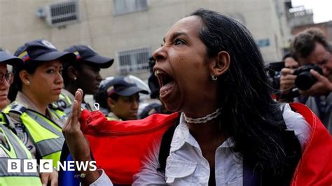 Venezuela Protests Women March Against Maduro Bbc News