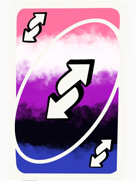A game akin to crazy eights, uno slips in special cards like wild, skip, and draw, adding some spunk to the. "Genderfluid Pride Uno Reverse Card" T-shirt by MlemingFox101 | Redbubble
