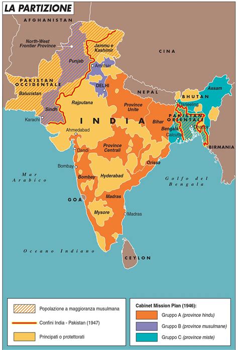 Cartina Demografica India Cartina