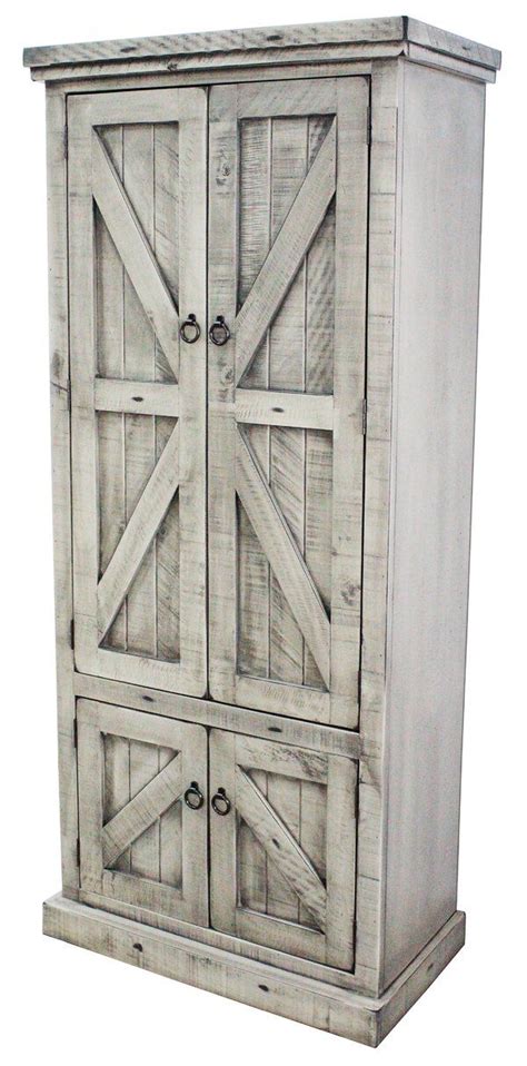 Zimmerman 75 Pantry Cabinet Rustic Pantry Rustic Pantry Cabinets