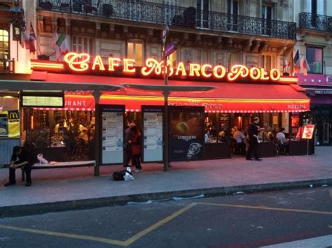 restaurant cafe marco polo dans paris