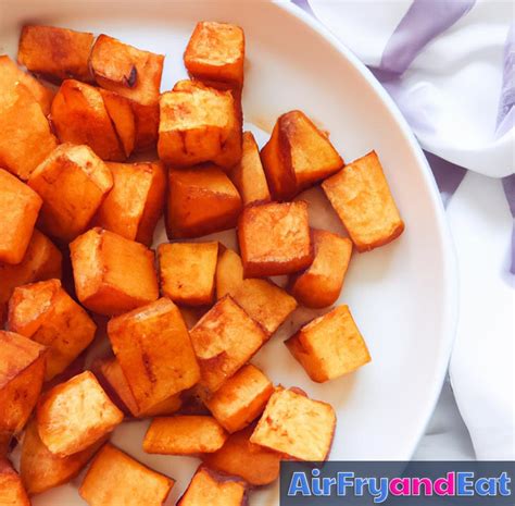 Air Fryer Sweet Potato Cubes So Tasty And Easy Airfryandeat