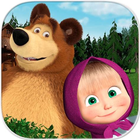 ‎masha And The Bear Games On The App Store Masha E O Urso Marsha E O Urso Decoração Masha E Urso