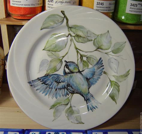 Ceramics Pottery Art Pottery Painting Birds Painting Art And Craft