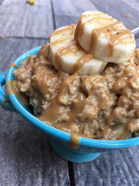 Oats are most commonly used for but overnight oats are an amazing alternative to regular oatmeal which can be modified in many. Quick and Easy Peanut Butter Overnight Oatmeal | Recipe (With images) | Easy peanut butter ...