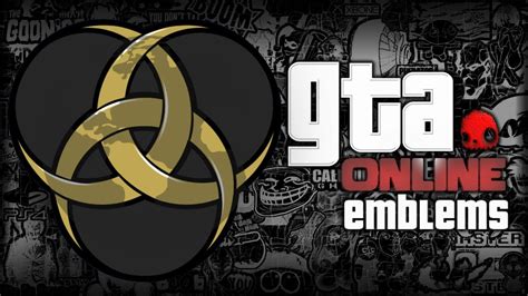 Gta V Biohazard Tribal Custom Crew Emblem Tutorial Grand Theft