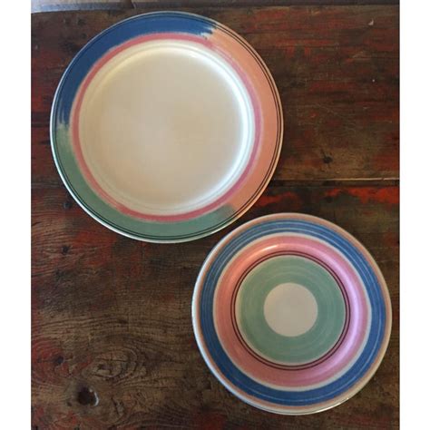 Vintage 80s Restaurant Ware Plates Set Of 2 Chairish