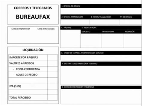 Plantilla De Burofax Basic 2024 Gratis