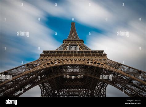 The Eiffel Tower La Tour Eiffel On The Champ De Mars In Paris France