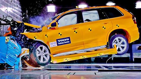 2021 Volvo Xc90 Frontal Crash Test Youtube