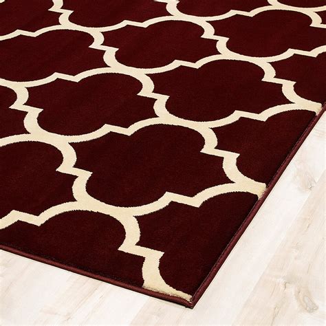 allstar rugs burgundy area rug and reviews wayfair ca