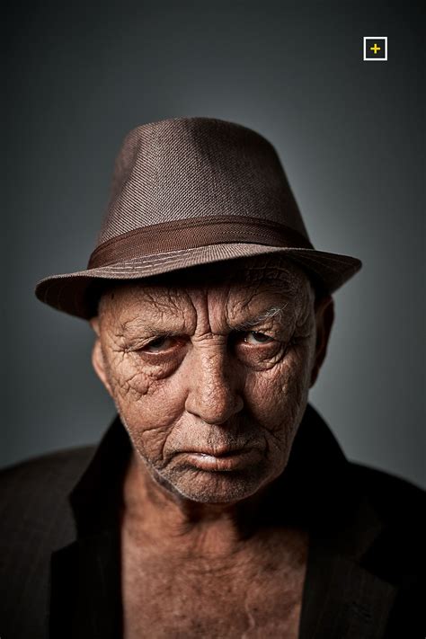 Portraits Old Man Bad On Behance