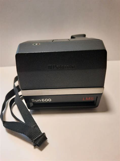 1980s Polaroid Sun 600 Wstraplms Instant Camera Ebay