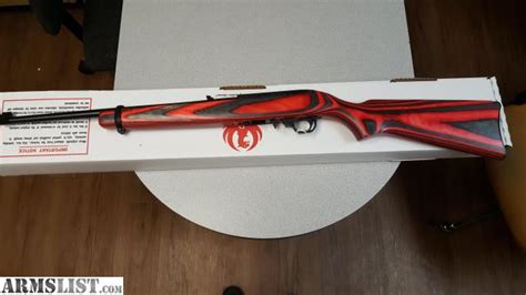 Armslist For Sale Nib Ruger 1022 Red Laminated Semi Auto Rifle