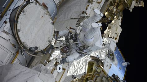 Watch Live Astronauts Conduct Spacewalk Outside International Space