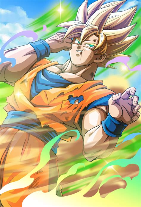 Goku Cell Saga Card Bucchigiri Match By Maxiuchiha22