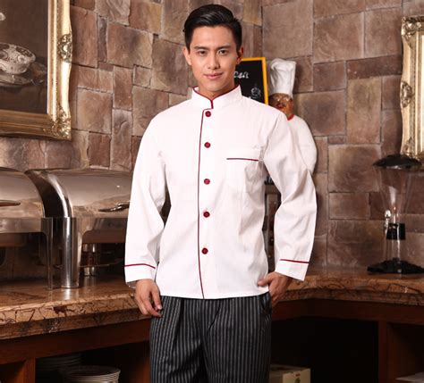 High Quality Standard Chef Uniform Coat Autumn Nowsel