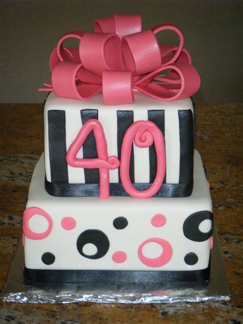 10 Stunning 40 Year Old Birthday Cake Ideas 2023