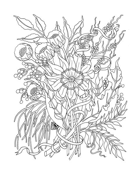 Nice rose coloring page rating: Adult coloring pages flowers to download and print for free