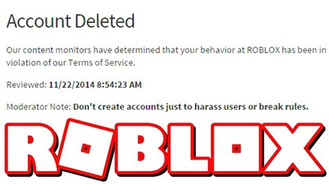 I Got Banned On Roblox Youtube