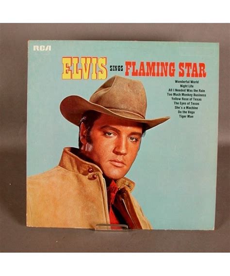 Lp Elvis Presley Flaming Star 1970
