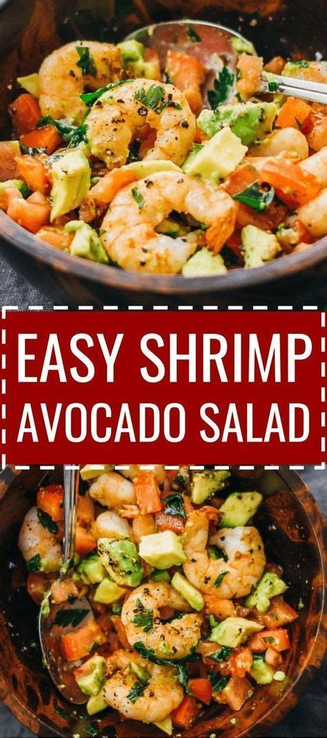 We serve shrimp cocktail in glass ice cream dishes. Here's a delicious and healthy cold shrimp salad with ...