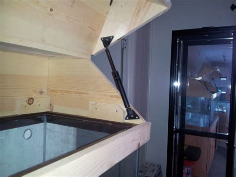 Floating canopy using tv wall mount. Canopy Fish Tank & Ru0026J Enterprises ARJ00253 Birch Wood ...