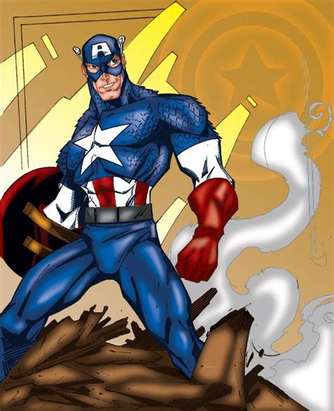 Captain America By Marcbourcier On Deviantart Captain America