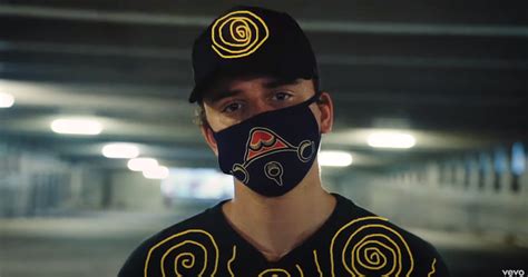 I Wonder If Logic Meant To Wear His Face Mask Upside Down Haha R
