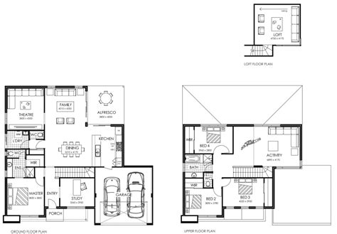 Planos De Casas De Dos Pisos Modernas