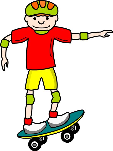 Skateboard Clip Art At Vector Clip Art Online Royalty Free