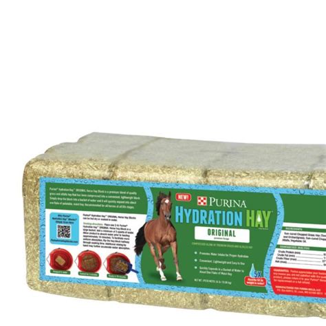 Purina® Hydration Hay Horse Hay Block Original Tractor Supply Co
