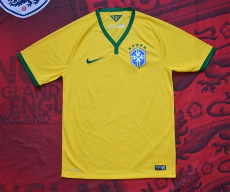 Nike Authentic Brazil 2014 Fifa World Cup Home Jersey Nike Mens Grailed