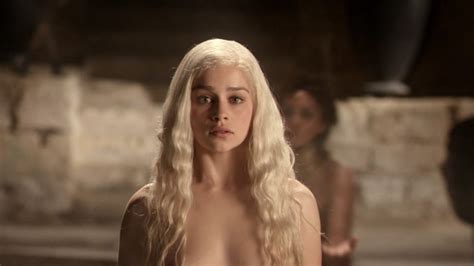 Emilia Clarke Nude Fire Scene Telegraph