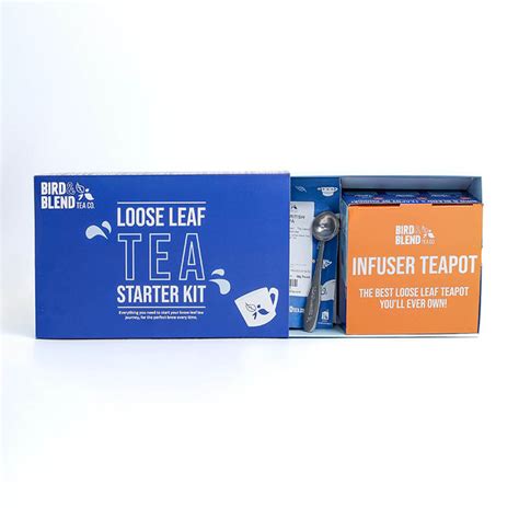 Loose Leaf Tea Starter Kit L Bird And Blend Tea Co