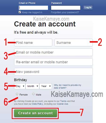 How To Create Facebook Account How To Set Up A Facebook Account 11