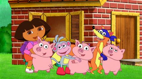 Dora The Explorer Three Little Piggies Automasites