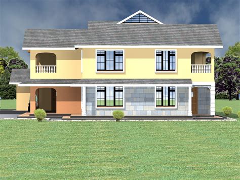 Maisonette House Plans 4 Bedroom In Kenya Hpd Consult