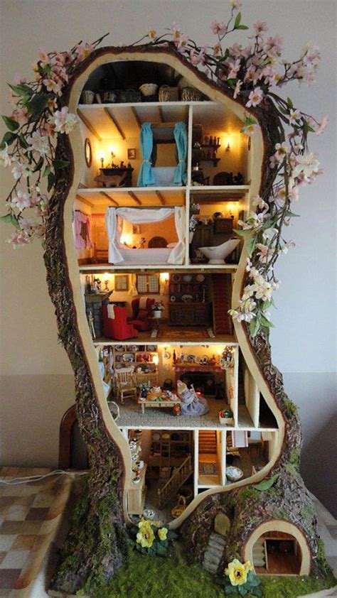 The siding was a huge pain. 12 Darling DIY Dollhouses