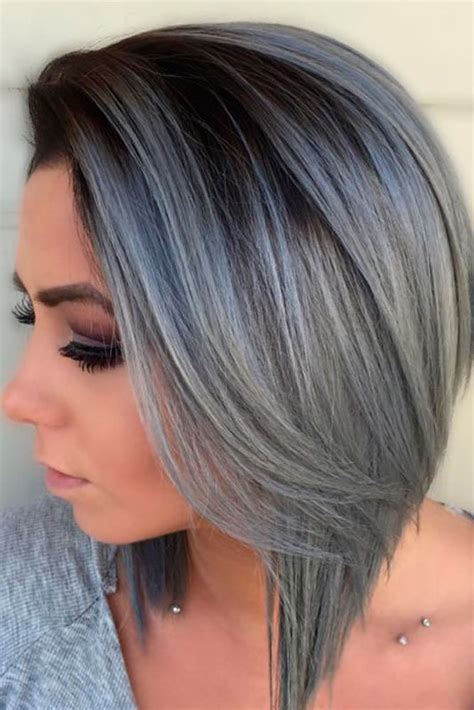 Cool Ways How To Wear Your Short Grey Hair In In Short Grey Hair Grey Hair Color