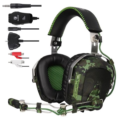 Let us say, we use our headphones only. SADES SA926 Gaming Headset Stereo Wired Over Ear ...