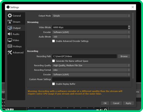 How To Record With Obs Studio Screen Record Settings Guide