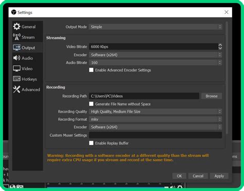 How To Record With Obs Studio Screen Record Settings Guide 2021