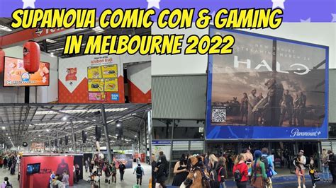 Supanova Comic Con Gaming In Melbourne Youtube