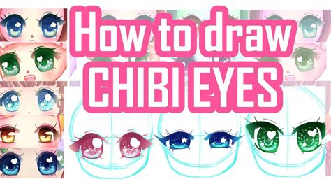How To Draw Chibi Eyes Real Time Youtube