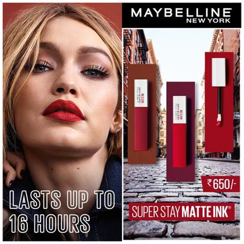 Buy Maybelline New York Super Stay Matte Ink Liquid Lipstick 20 Pioneer Online At Best Price