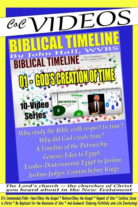 Pin On Biblical Timeline John Hall Wvbs
