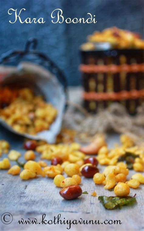 Be it the texture sweet boondi | home made sweet boondi recipe in 15 minutes how to make sweet boondi easy and quick recipe in telugu. Kara Boondi Recipe - How to make Kara Boondi - Diwali ...